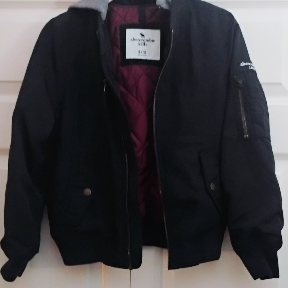 Abercrombie & Fitch Kid's Black Jacket
